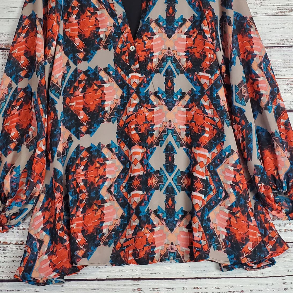 Show Me Your Mumu Music Festival Tunic Dress Oversize S Boho Hippie Concert 70's - Picture 6 of 12